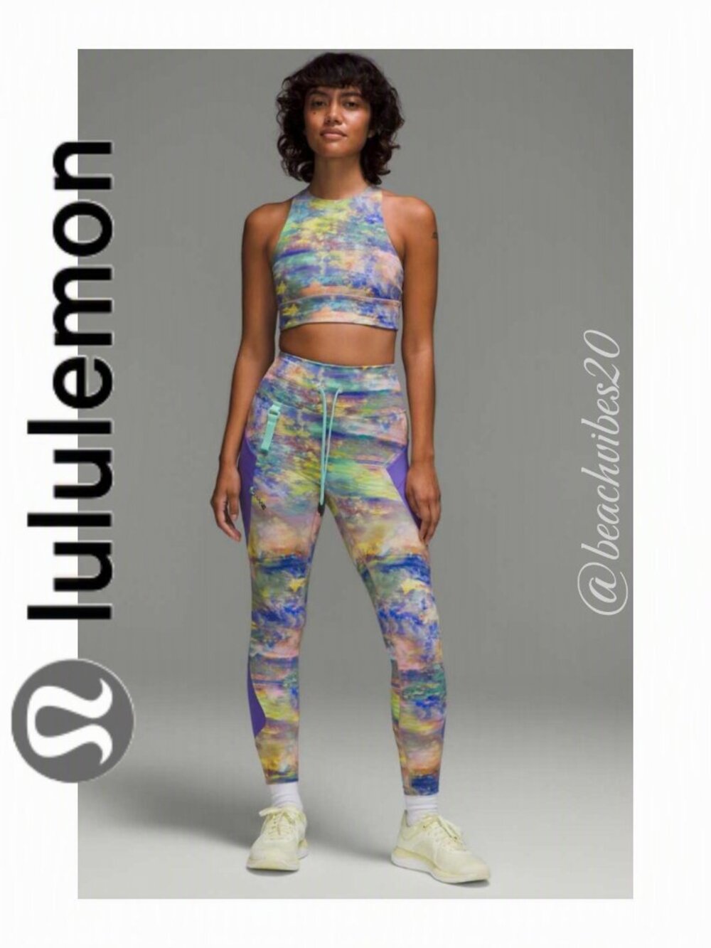 LULULEMON ATHLETICA Cargo Super-High-Rise Hiking Tight 25" EUC 6 LL-68